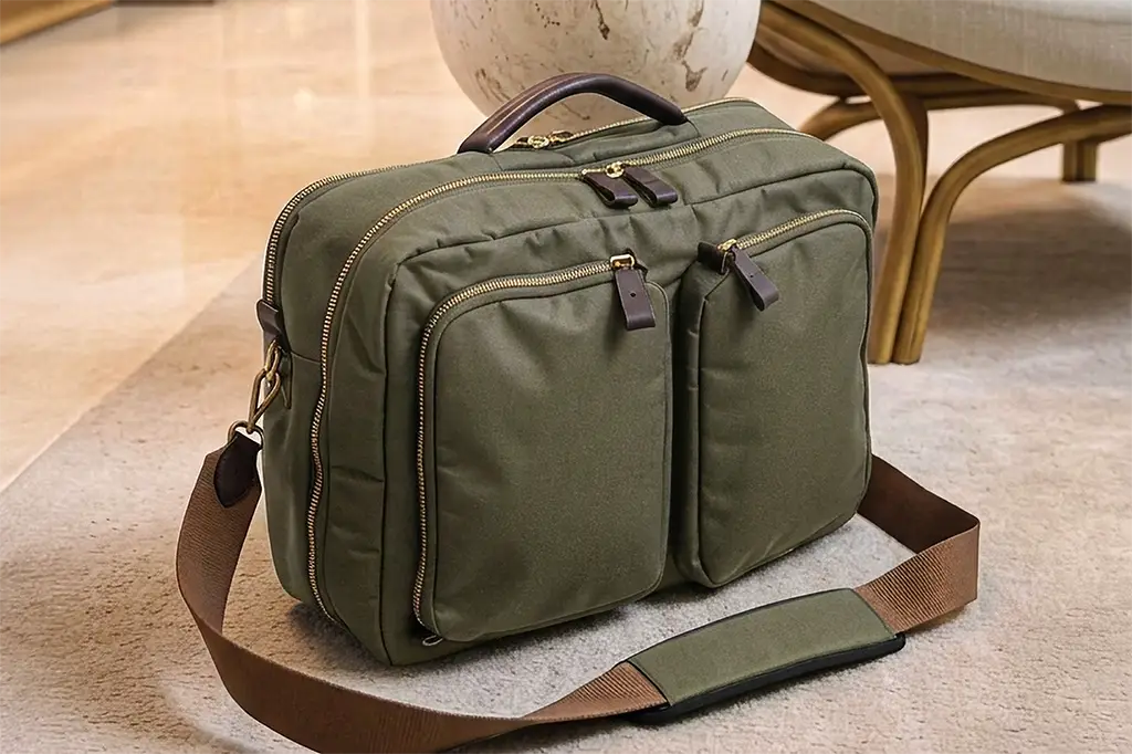 Fur Reisebegeisterte - Thumberland Laptoptasche Olive